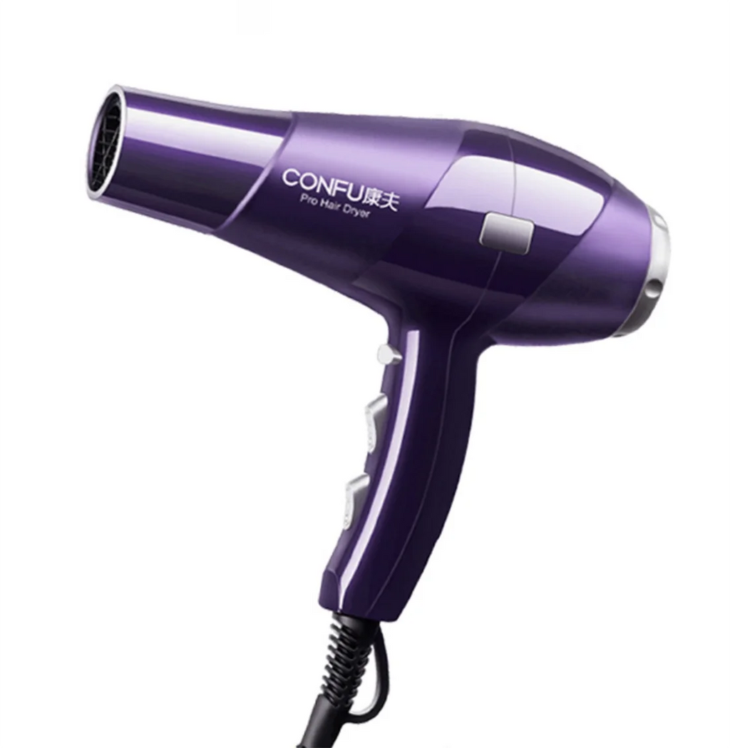 cold Hair Shot Shinier for Dryer, Settings, for and Concentrator 2 Speed Button, Nozzle(Red) Women, Cool Results, 2300W air Dryers Dryer, Power High Hair Ionic Heat and hot Function CONFU 3