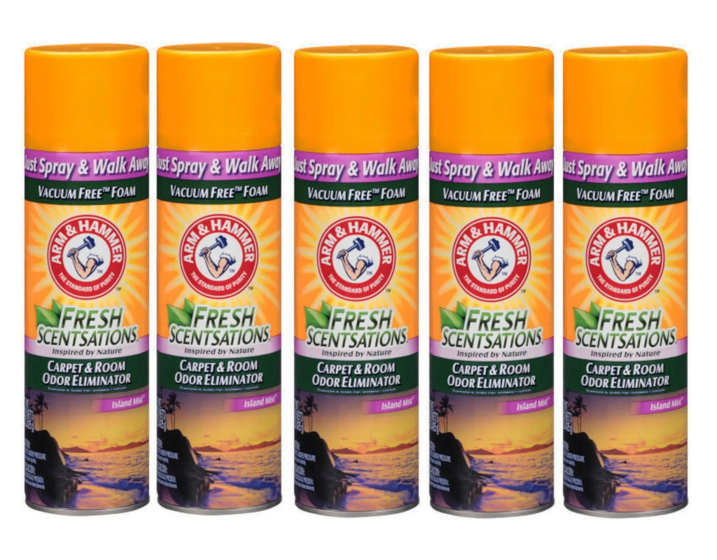 Ounce Free 15 Arm Odor Scentsations Fresh Pack Room Vacuum Foam, & Carpet Mist Scent, 5 Eliminator Hammer & - Island