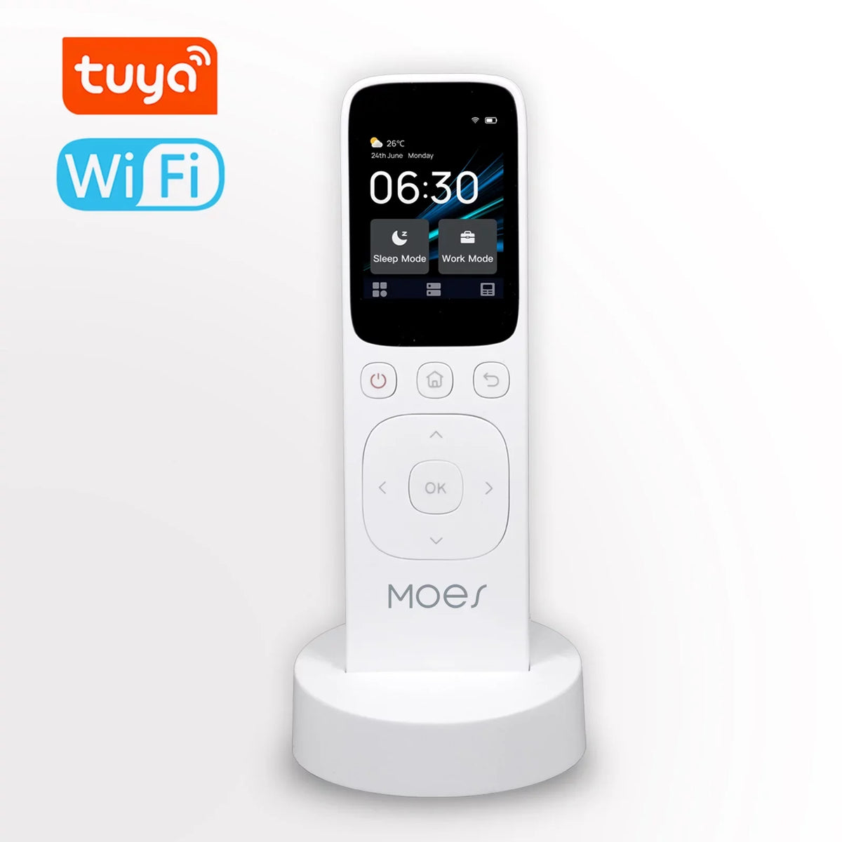 Control APP Screen Remote Panel IR Center Intelligent Touched Compatible Controller Center Remote Center Control with Panel Yabuy Controller Home IR WiFi MOES Control