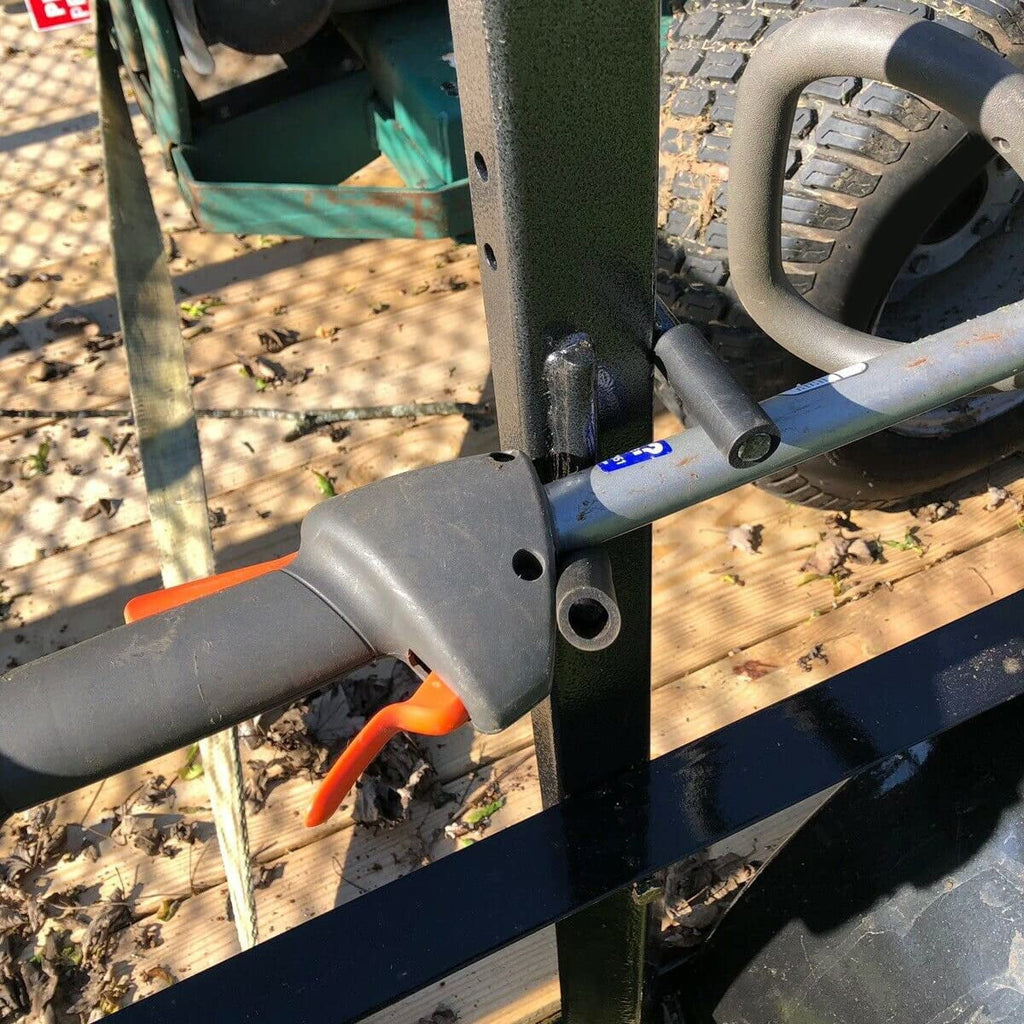 Trimmer Line for Trailer Weed 3 Place Weeder Edge Open Rack Landscape Kojem Lockable Holder Eater