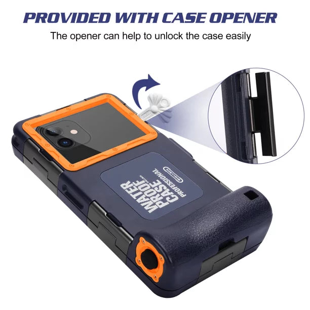 Phones for LCD 6.9 Protective Mi Inch Professional And Swimming Underwater with Waterproof Housing Video [15m/50ft] Up to 9 Lanyard Case Snorkeling Xiaomi Surfing Photo Diving all UrbanX