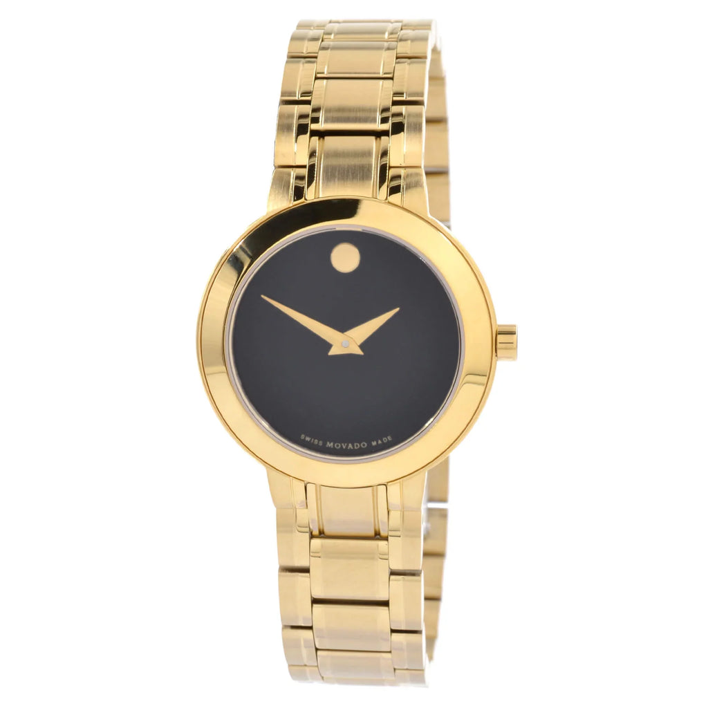 Yellow 0607282 Stiri Watch Gold Movado Men's Bracelet Quartz