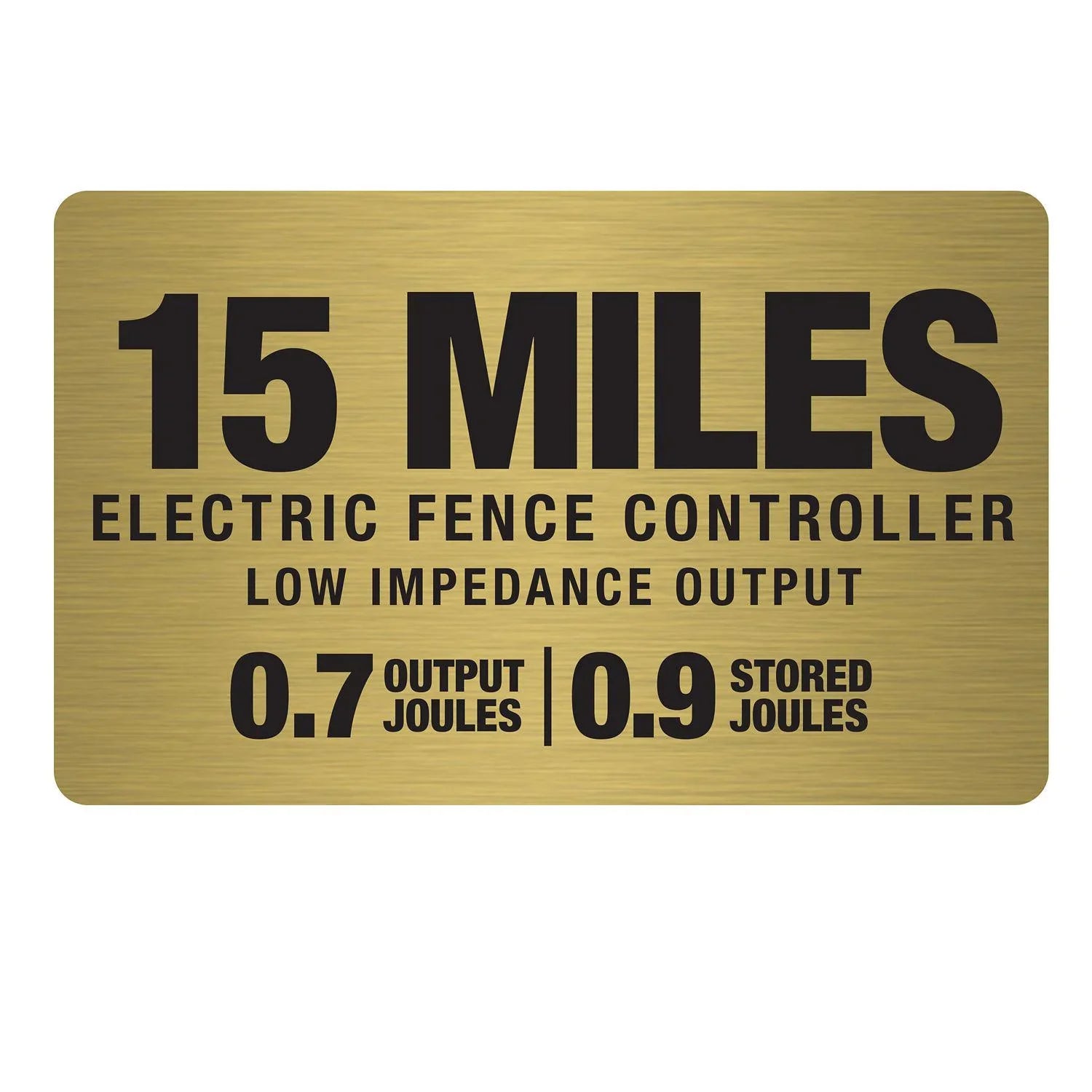 Impedance Electric AC-Powered Joule Charger American 15-Mile Fence 0.7 Low FarmWorks