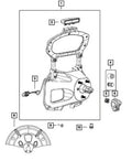 Mopar New View Genuine OE Camera 2018-2024 Rear 68452959AC
