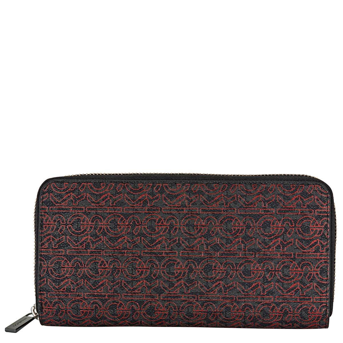 Michael Wallet Zip-around Kors Monogram
