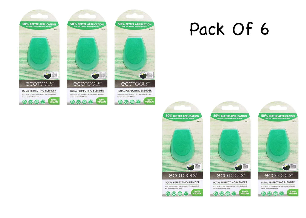 6 Makeup Ecotools Beauty Pack Perfecting of Blender, Sponge