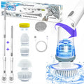 Scrubber Cleaning 6 Tile, Bathtub, Cleaning Electric Spin Brush, Replaceable for Floor Bathroom Scrubber, Heads Cordless Fixdono