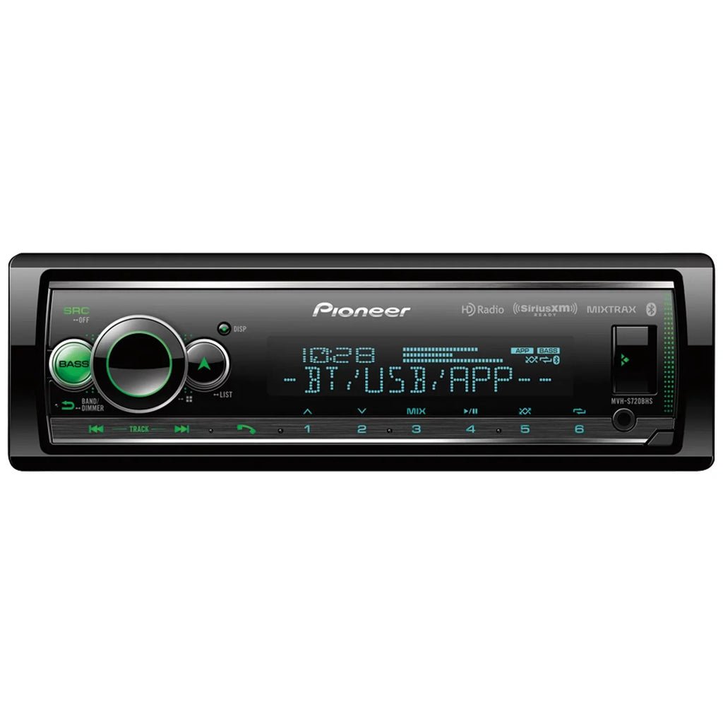Receiver Bluetooth, Smart Pioneer Audio In-dash Sync, - Pioneer Alexa, iPhone Media Amazon - Digital Android,