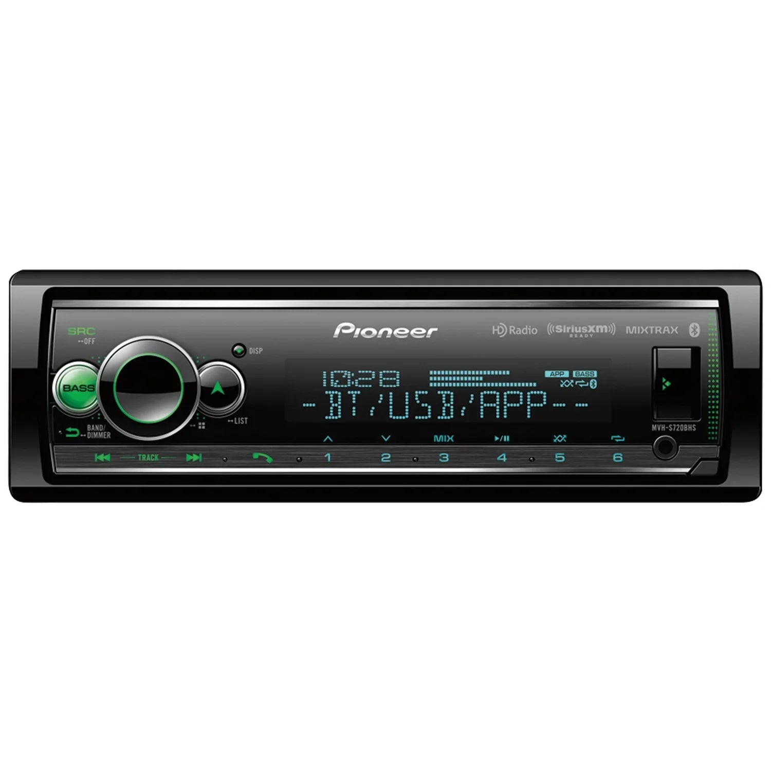 Receiver Bluetooth, Smart Pioneer Audio In-dash Sync, - Pioneer Alexa, iPhone Media Amazon - Digital Android,