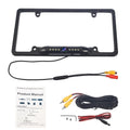 Cars Vision Wired IP68 Night Waterproof Cam - Angle Backup Universal 170° View Viewing KingFurt - Camera Rear American for -
