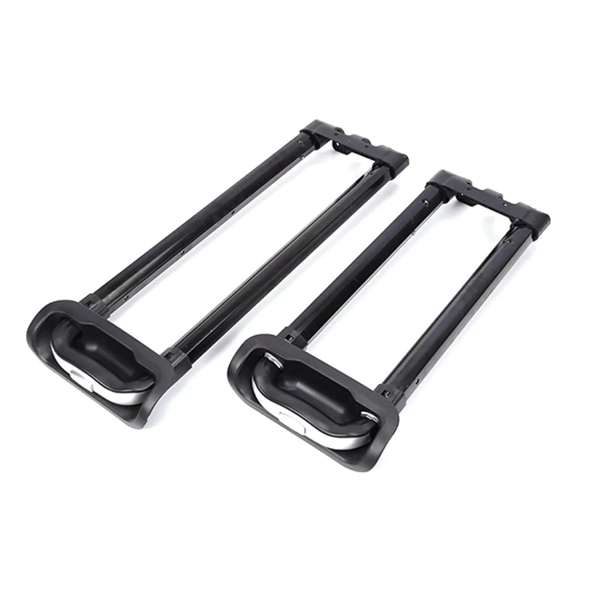 Parts Handle, Telescoping adjustable Three Black for , Trolley Ice Rod, Sections Speaker Suitcase Luggage Replacement Bucket Cart Case Pull