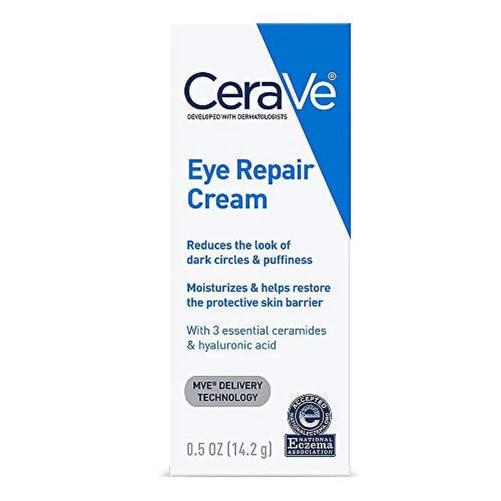 Skin Eye Replenish Barrier 0.5oz Cream Repair Cerave Ceramides, Delicate