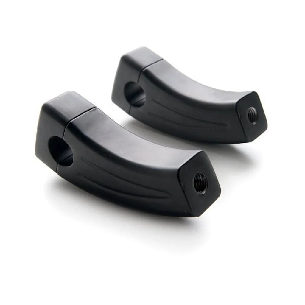 750 850 Black Pullback XS Risers Yamaha Bike 500 7/8" Handlebar Krator 360 Compatible 400 3.5" 900 1100 with 650