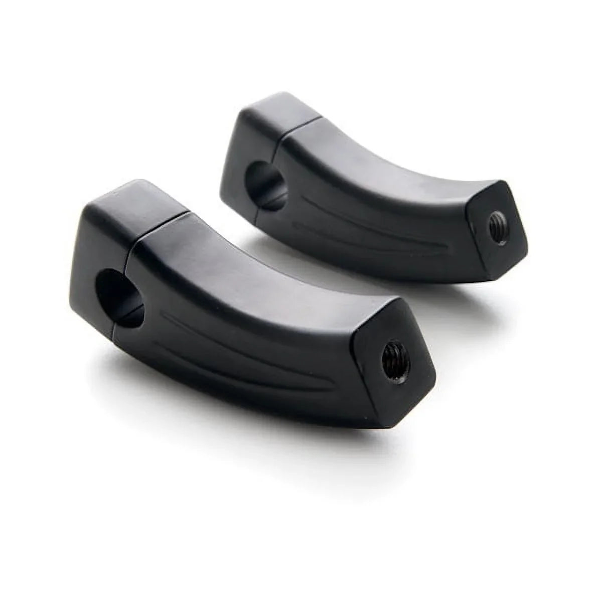 750 850 Black Pullback XS Risers Yamaha Bike 500 7/8" Handlebar Krator 360 Compatible 400 3.5" 900 1100 with 650