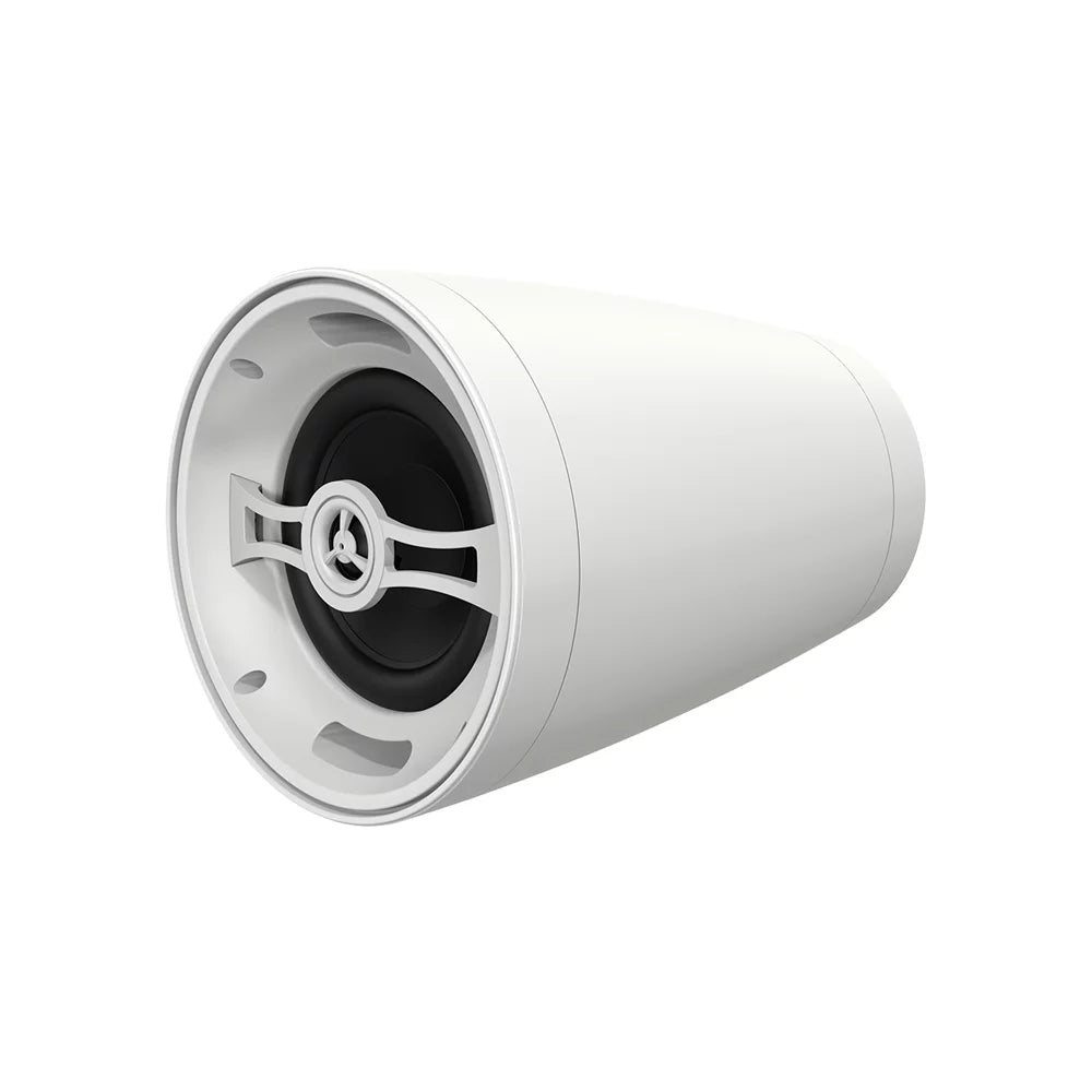 2 White 8Ohm/70V, Way 8" Arc Speaker, Pendant Coaxial 8 design OSD Nero