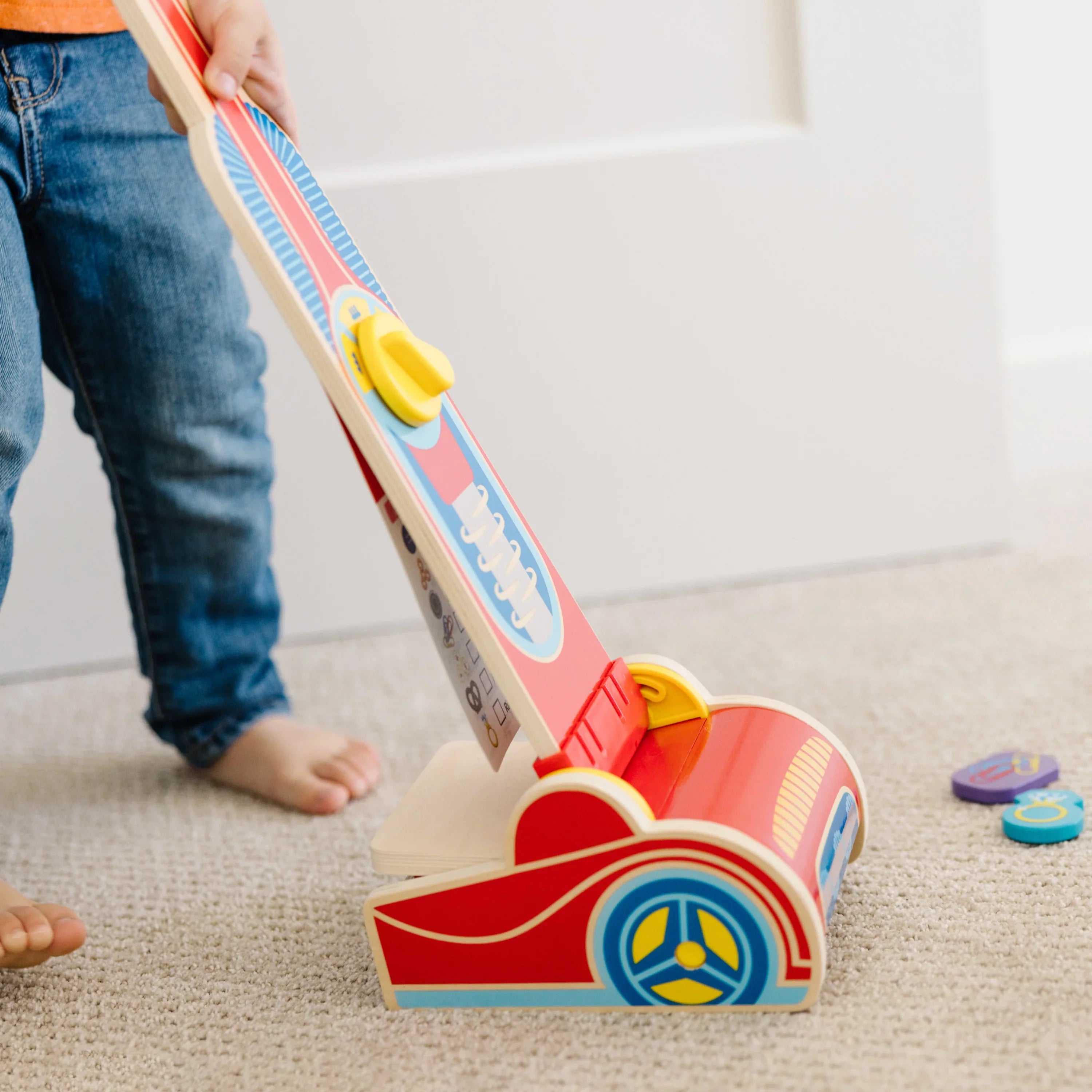 Doug Set Vacuum Wooden (10 & Play Melissa Cleaner pcs)