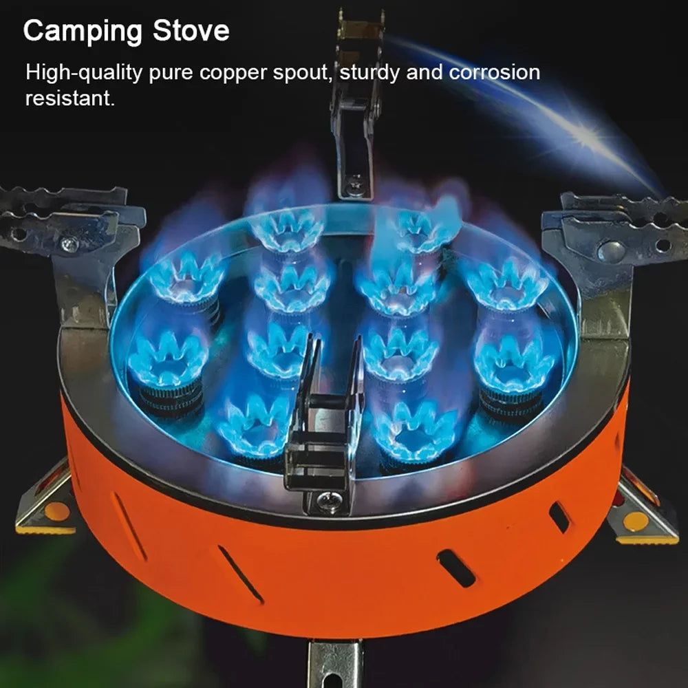 Stove, Ignition, 12 Piezo Adjustable Core Camping Zyzy Valve Windproof Backpacking with Stove