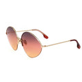 Honey Red Ladies 732 Sunglasses 64 VB220S Oversized Victoria Beckham