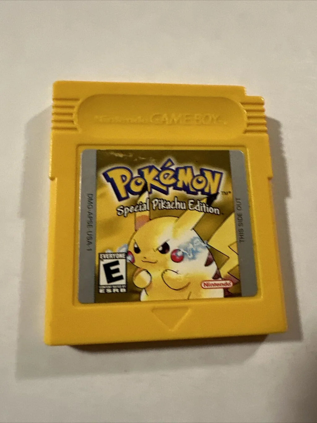 Pokemon Gameboy Nintendo Edition Special Yellow Authentic Pikachu
