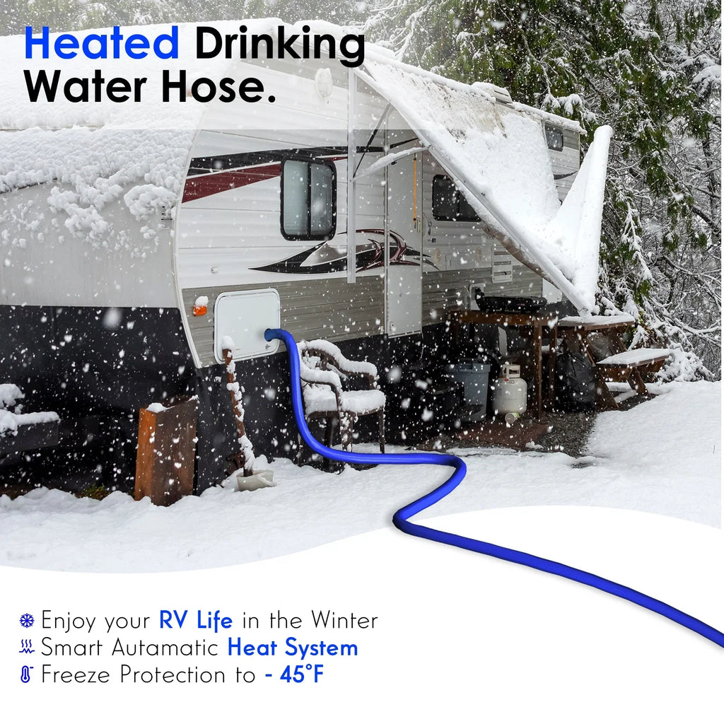RV,-45 Hose,Rv ,Antifreeze Hose,Rv Garden liquid liquid Heated for Drinking 100FT Rv Hose liquid Accessories,
