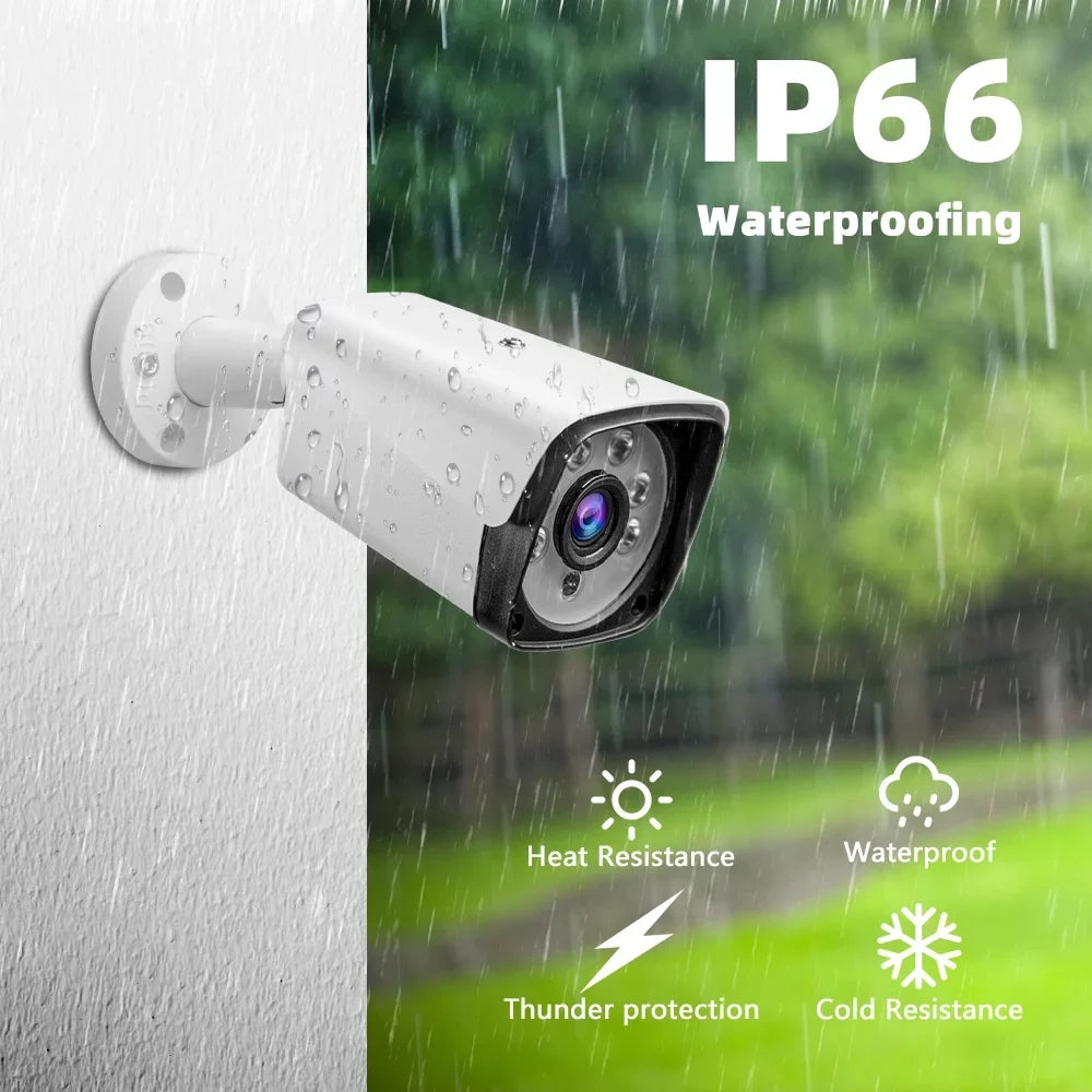 4pcs HD with Home Wireless Systems System Security 1080P Security 4CH Cameras Camera Full Wireless,DFITO