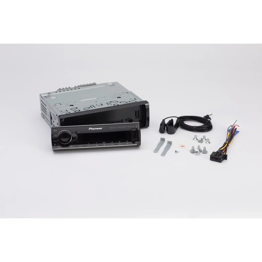 Receiver Bluetooth, Smart Pioneer Audio In-dash Sync, - Pioneer Alexa, iPhone Media Amazon - Digital Android,