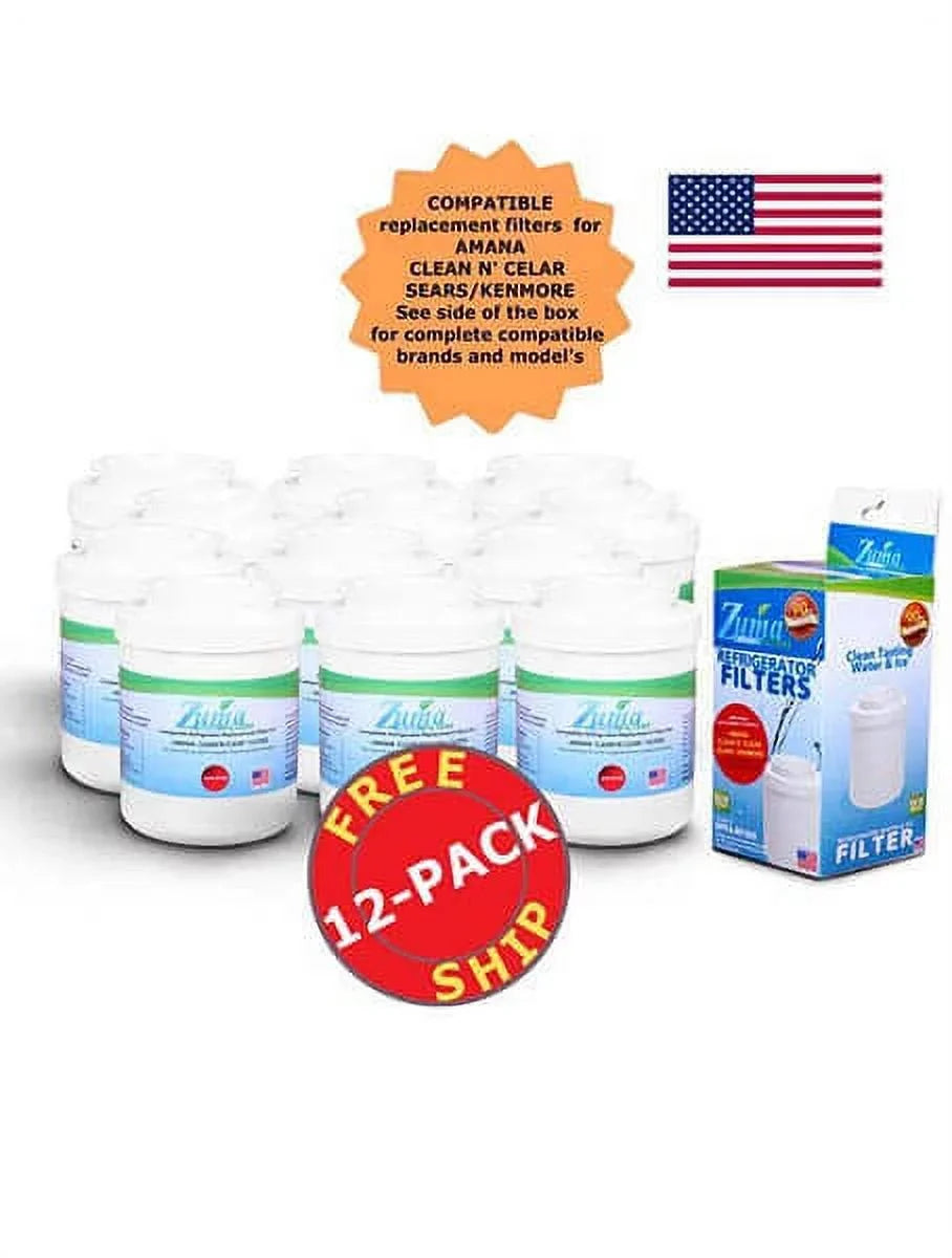 Filter with liquid ZUMA , 12 and U.S.A. , Compatible in - Made OPFA-RF300 Amana® Model Brand Pack 12388403 , Ice # -