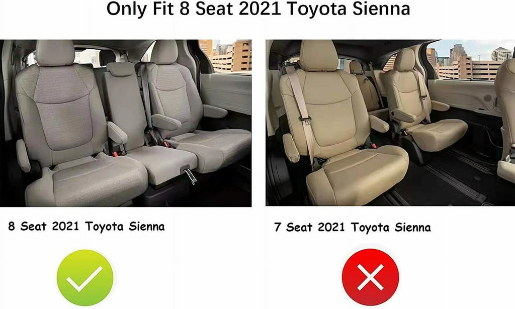 for Spare Liner seats for Mat Sienna 2021 8 2022 Model (NOT 2023 ), Toyota Tire for Toyota Black All climate 2022 2021 3W ( Fit Cargo 2023 Trunk Sienna Custom Compatible TPE