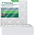 (3-Pack) Air AC MERV Filters Filterbuy Furnace 20x20x4 13 HVAC Pleated