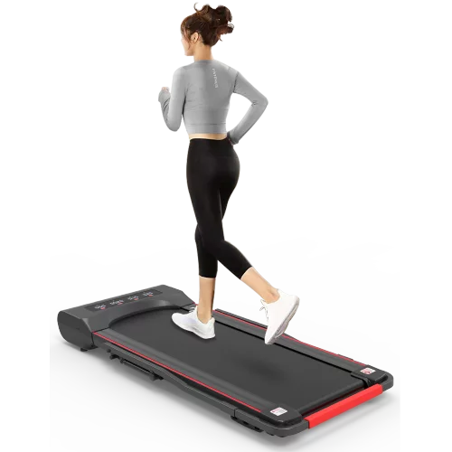 Walking Under Treadmill Foldable Desk with Pad Handlebar Remote Controll