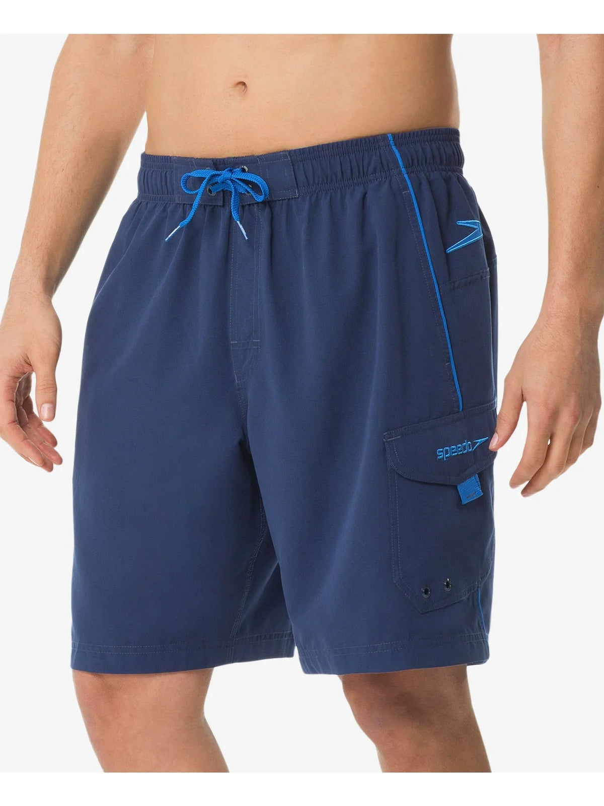 SPEEDO L Mens Navy Shorts