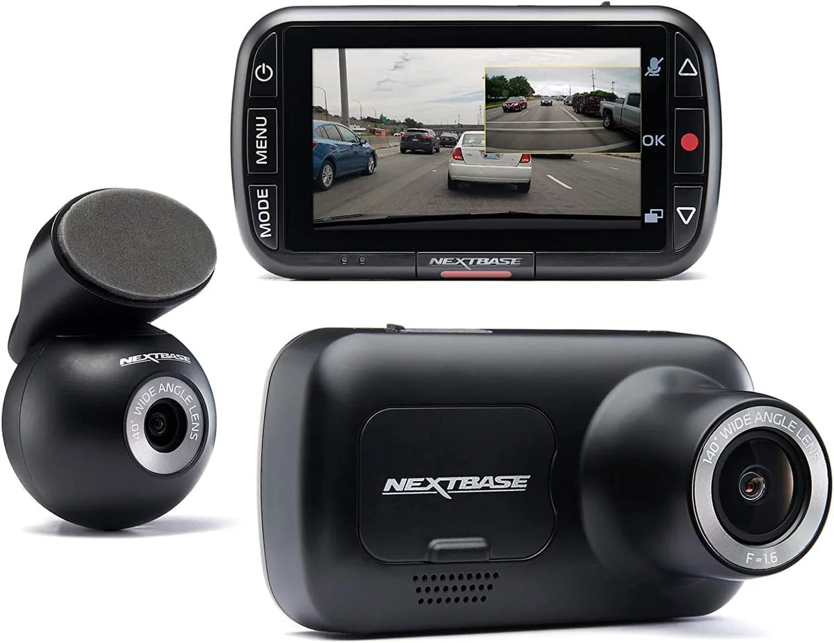 222XRWC File Parking Automatic Vision and Cam Mode Rear Recording Durable 1080p Camera and Dash Nextbase in Nextbase HD + Protection Cam Loop with Restored (Refurbished) Night Reliable Car