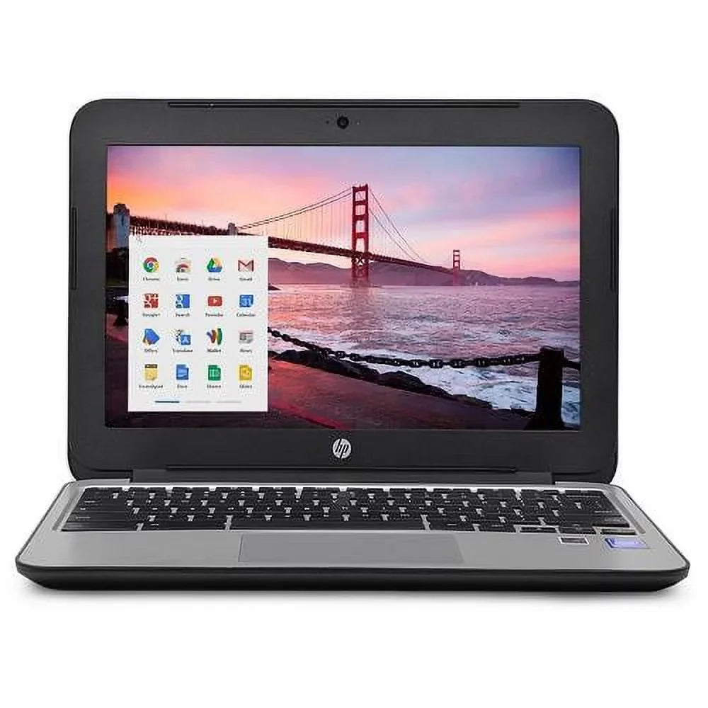 Dual-Core LED 2GB w/Cam HP BT 11 Chrome 11.6" & Restored (Black) Celeron (Refurbished) 16GB Chromebook Chromebook 2.16GHz SSD N2840 OS MP G3