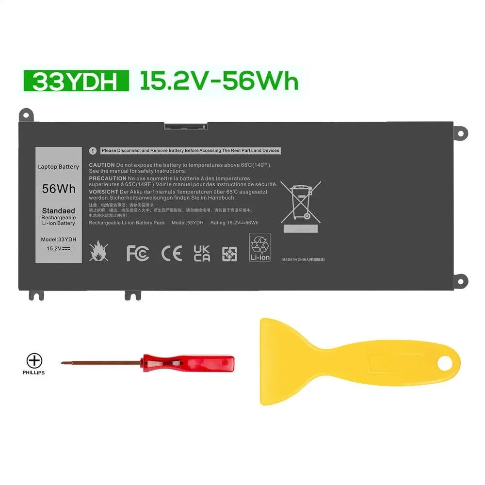 Laptop Series 7588 15 Battery G7 56WH 33YDH For