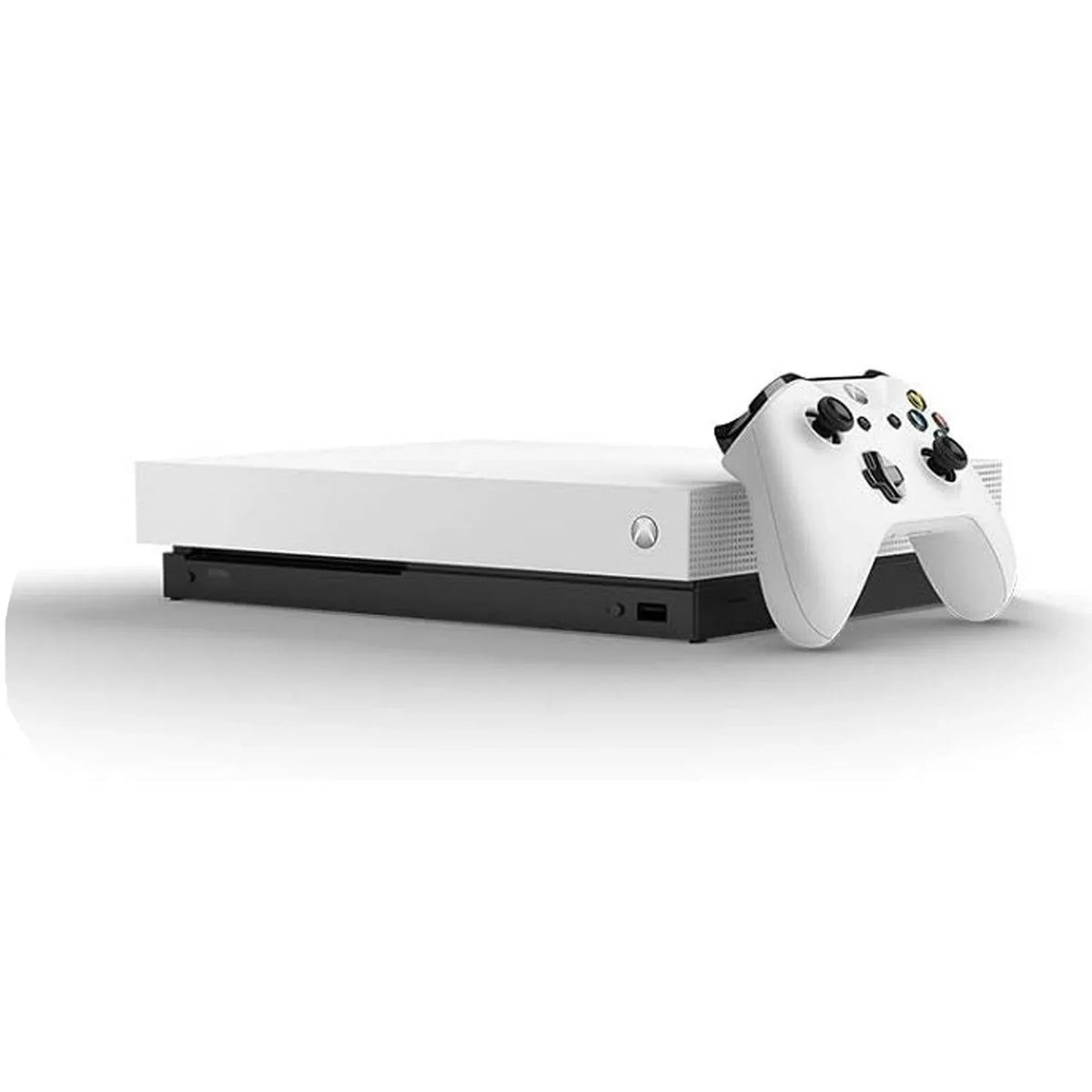 X Xbox New) Microsoft Kit White Cleaning One 4K HD BOLT Bundle (Refurbished: Headset AXTION Pre-Owned Like 1TB, with Ultra