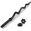 220-Pound Black Bar Plates, Capacity, for FIXTECH Collars with 47'' Olympic All Standard Curl