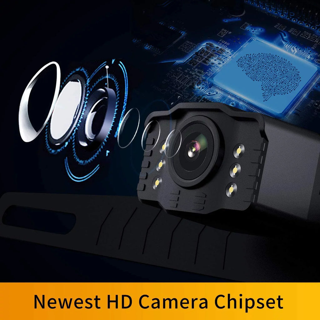 IP69 Wired HD Waterproof View Field Plate 149° Camera, Colored Xroose Camera, License Wide S2 Night of Backup