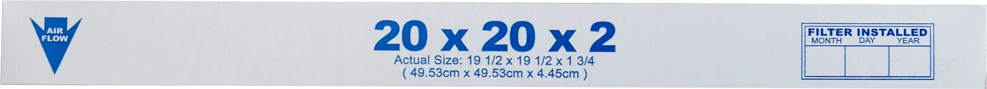 Pack 12 Carbon MERV Pleated 20x20x2 Plus Nordic Pure 10 Filters Pleated Air