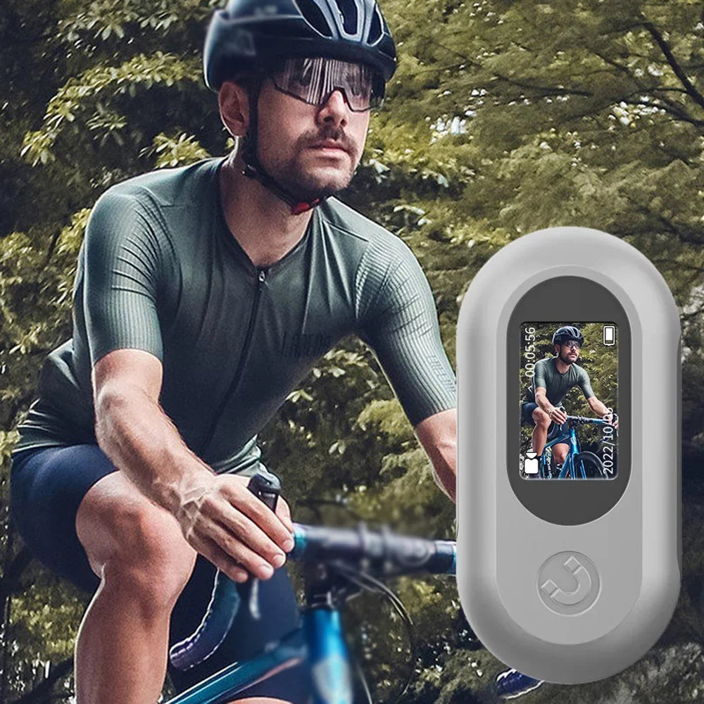 Skiing Cycling Recorder for Loop High Sport Skydiving 1080P Waterproof Action Screen Activities with Portable Mountaineering Recording Clear Support PhotoVideoPlayback