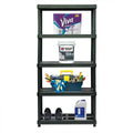 Shelving Unit 5 Juggernaut Utility Inch Storage Plastic Shelf 72 Storage