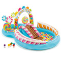 Pack) Intex w/ Zone (2 Play Kids Splash Box) Waterslide(Open Candy Center Pool