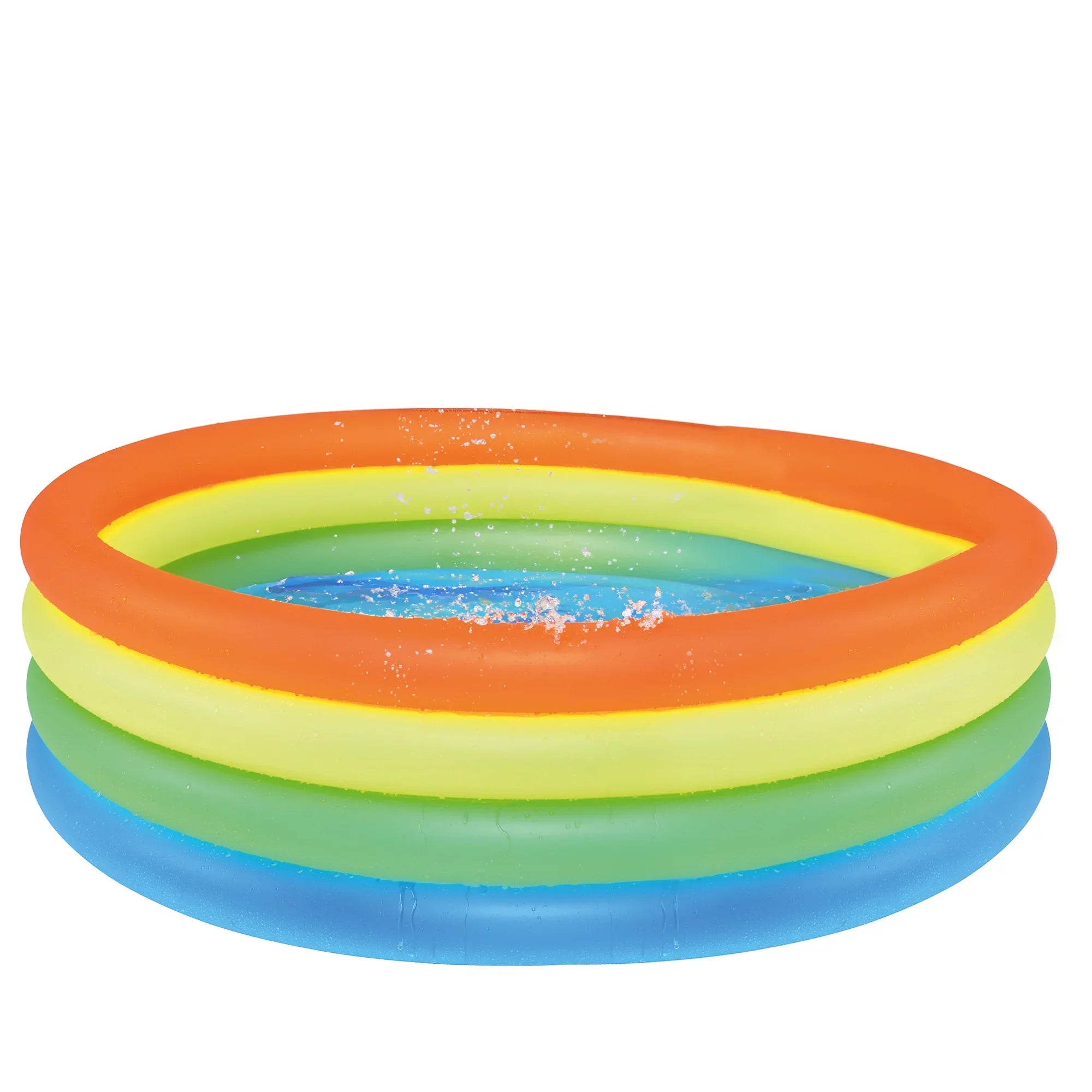 Children's Inflatable Pool Swimming Central Vibrantly 59" Pool Colored