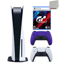 5 (PS5 with Controller Edition Launch Playstation Gran Bundle Disc Purple Disc) Version 7 Extra and Turismo