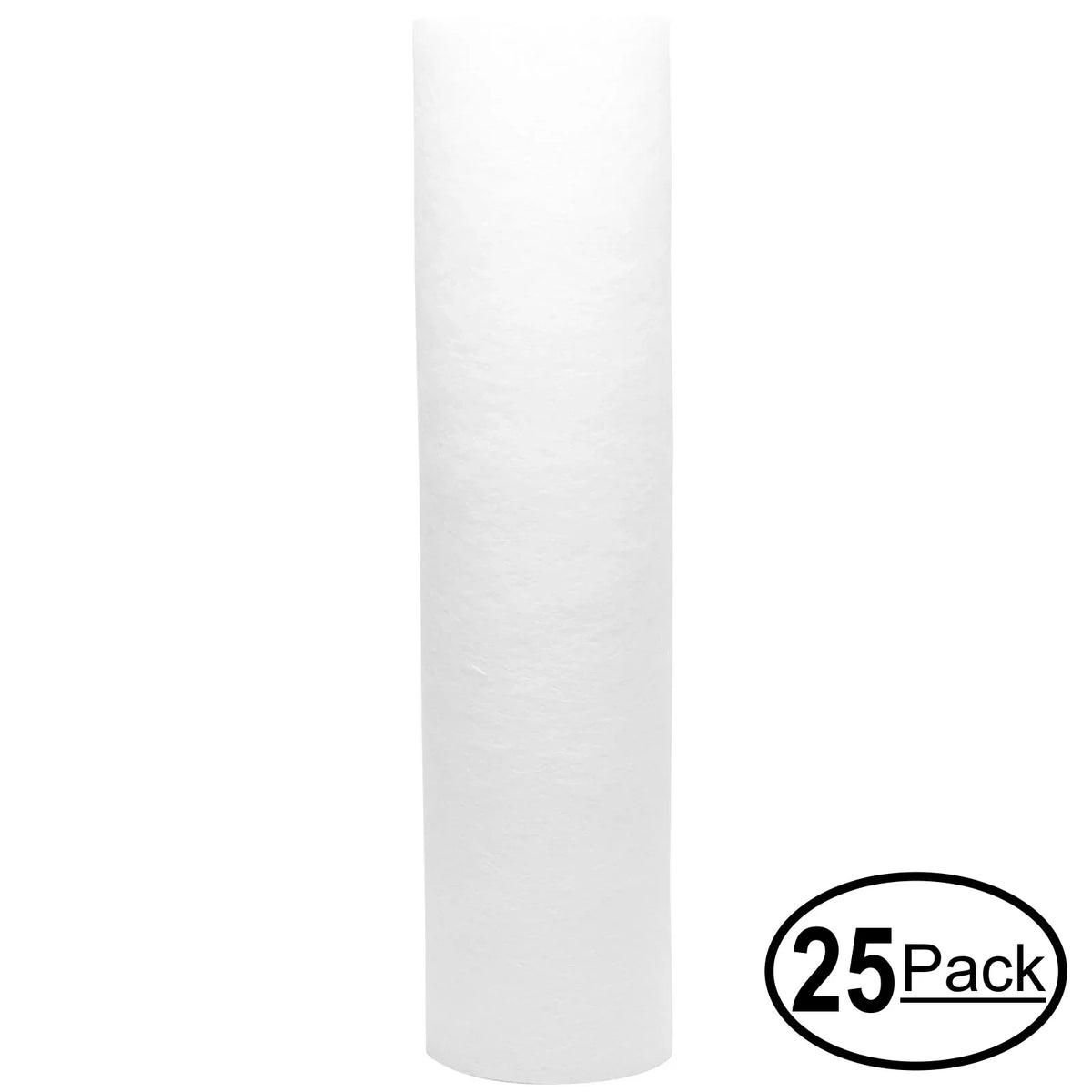 '- 25-Pack Replacement Filter for 5-Micron Cartridge for Quest Brand liquid Denali System CQE-IN-00308 Pure RV/Marine Voyager Polypropylene Filter - Universal CRYSTAL QUEST Sediment Crystal 10-inch
