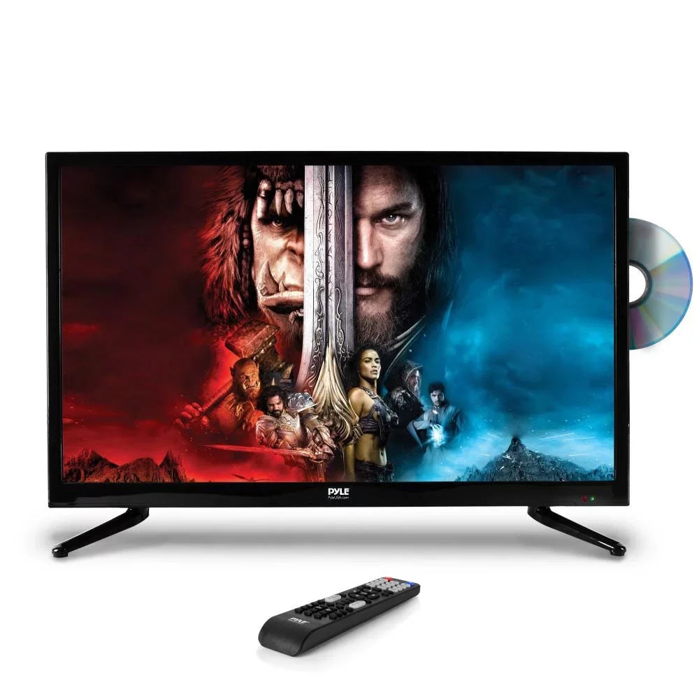(2 HD 2 Widescreen LED PTVDLED32.5 Inch Pack) 1080p Player with TV 32 x Pyle DVD