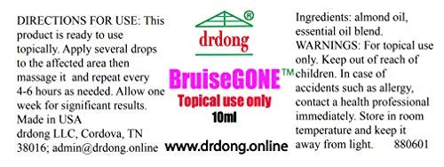 CREAM, BruiseGONE Natural remedy NO ONE bruise WEEK, healing Speeds bruise by 3 pack-