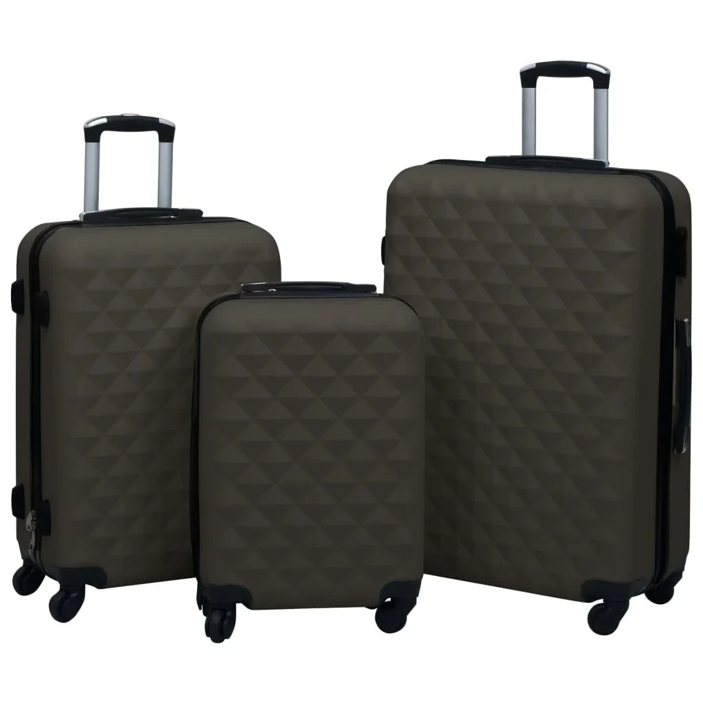 1229188b fabric Set Business 3 - Suitcases 3 Suitcase Owsoo Set Andoer With Set - Pcs Set Locks Durable Suitcase With 3 Abs Different Abs Abs Set Locks Sizes Pcs parcel,Durable