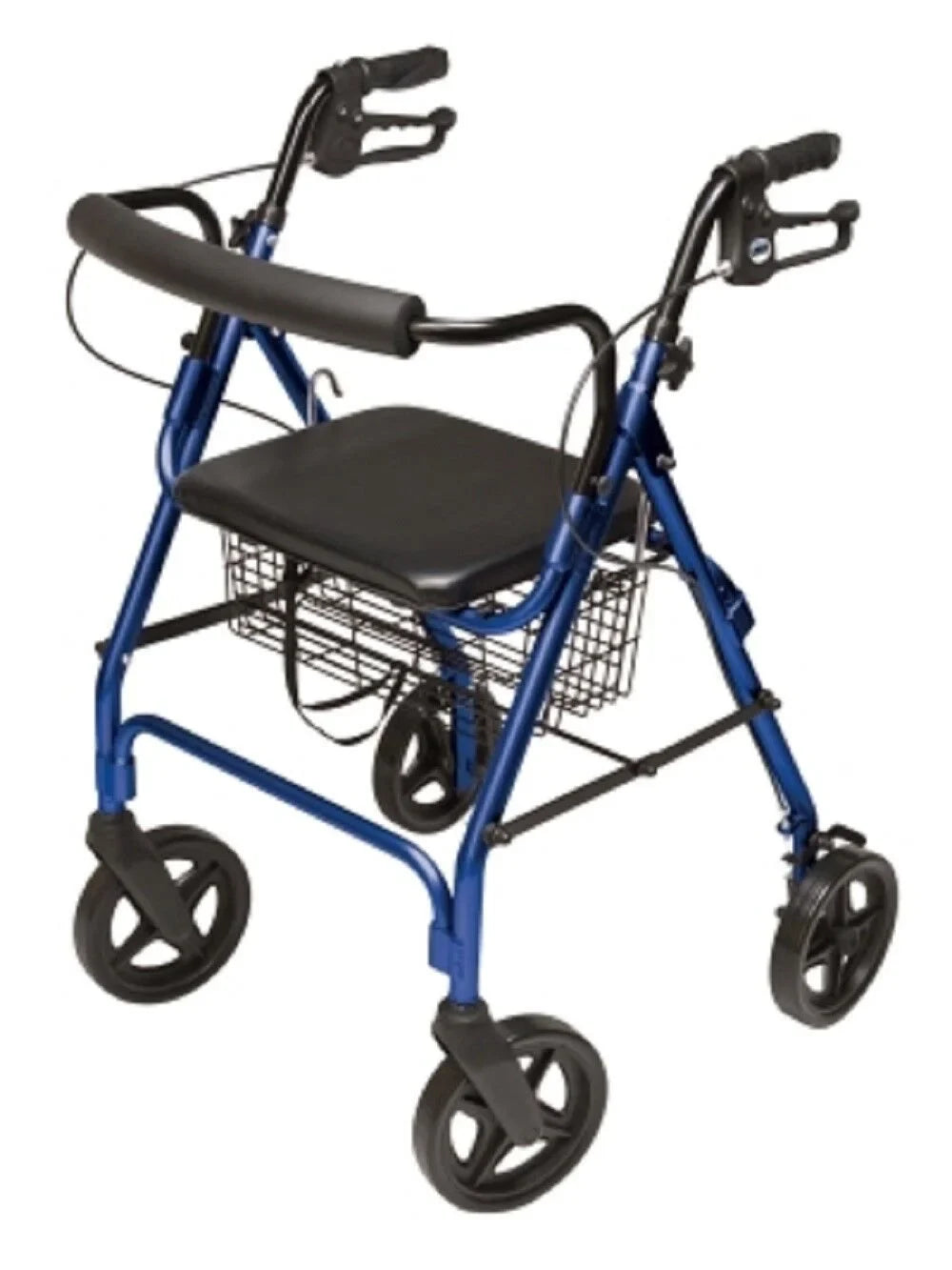 Rollator Contour Walkabout with Deluxe 8" Lumex Wheels Four-Wheel
