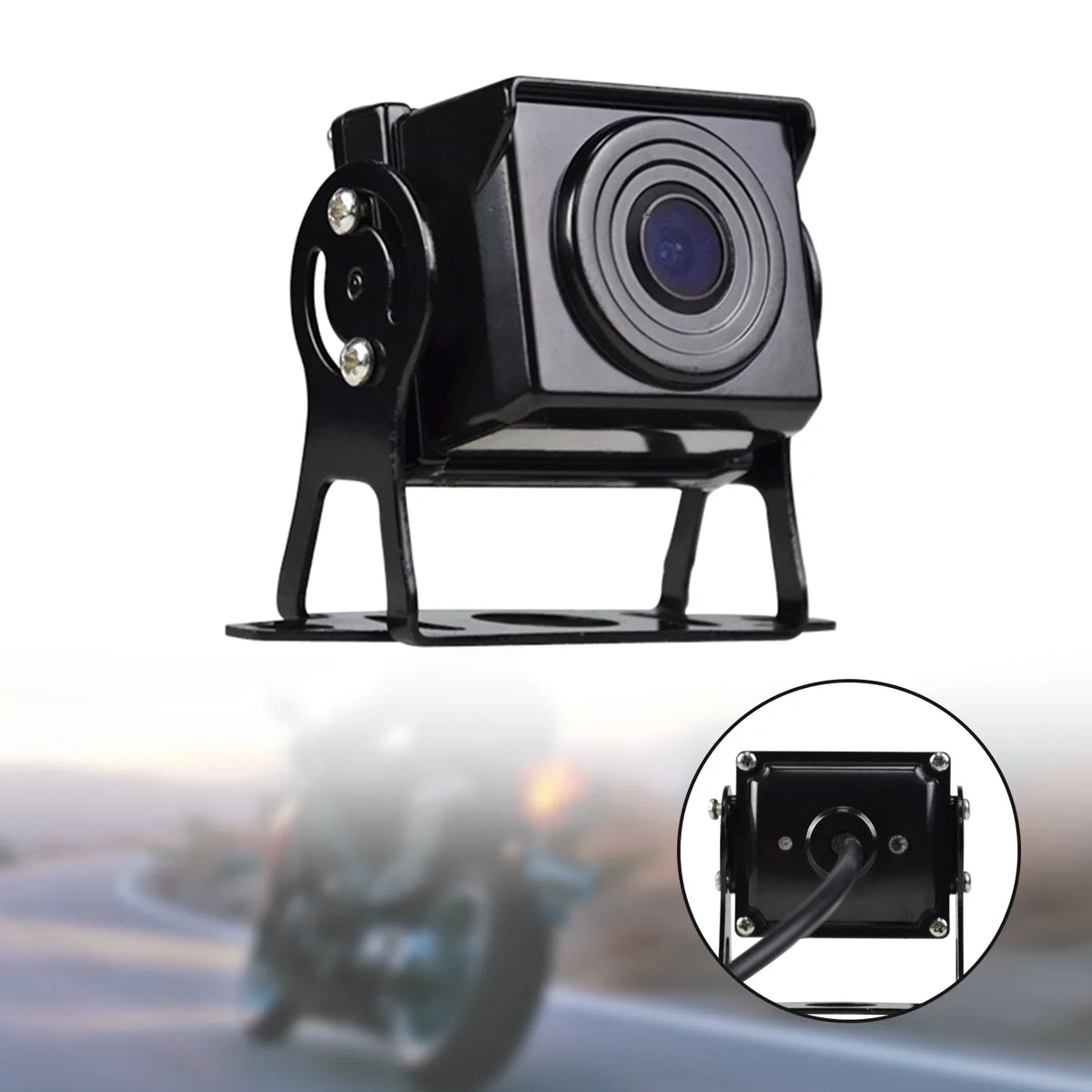 Bus Night RV Backup Rear For 24V 12V Reverse Vision View Camera Truck Waterproof