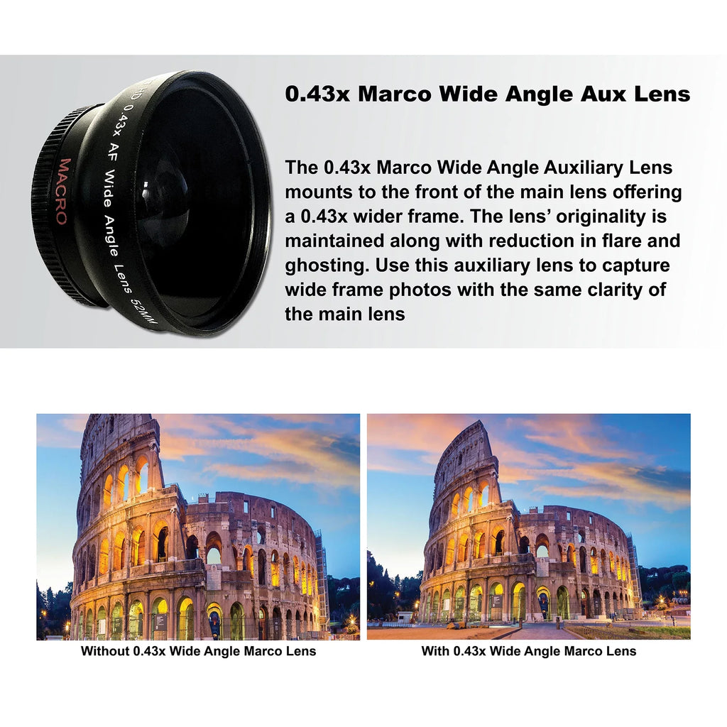 Lens 18-140mm Case + + Accessory D7500 Filter + 2pcs A-Cell UV 32GB + Camera SanDisk Bundle DSLR Card Nikon Tripod + Memory with